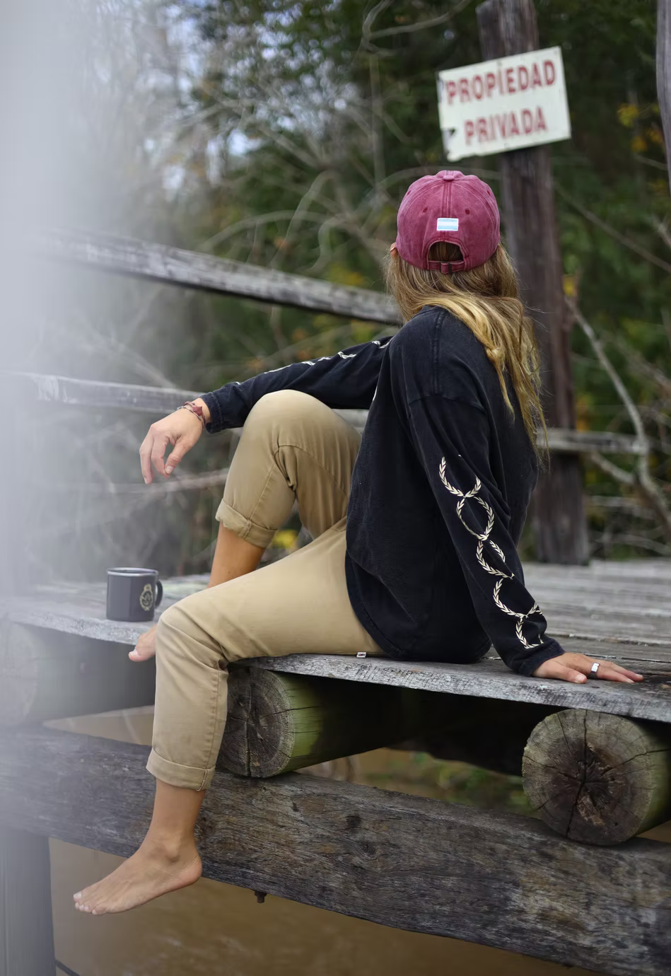 Gorra +54 bordo