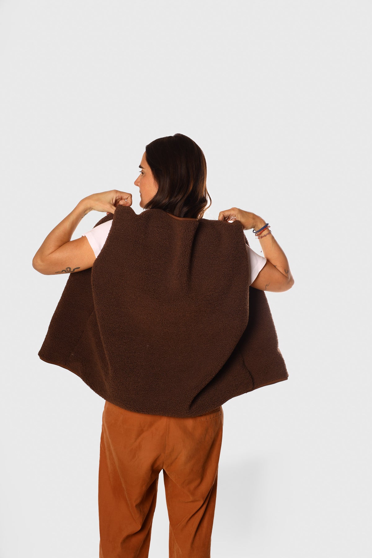 Chaleco Ovejita Marron