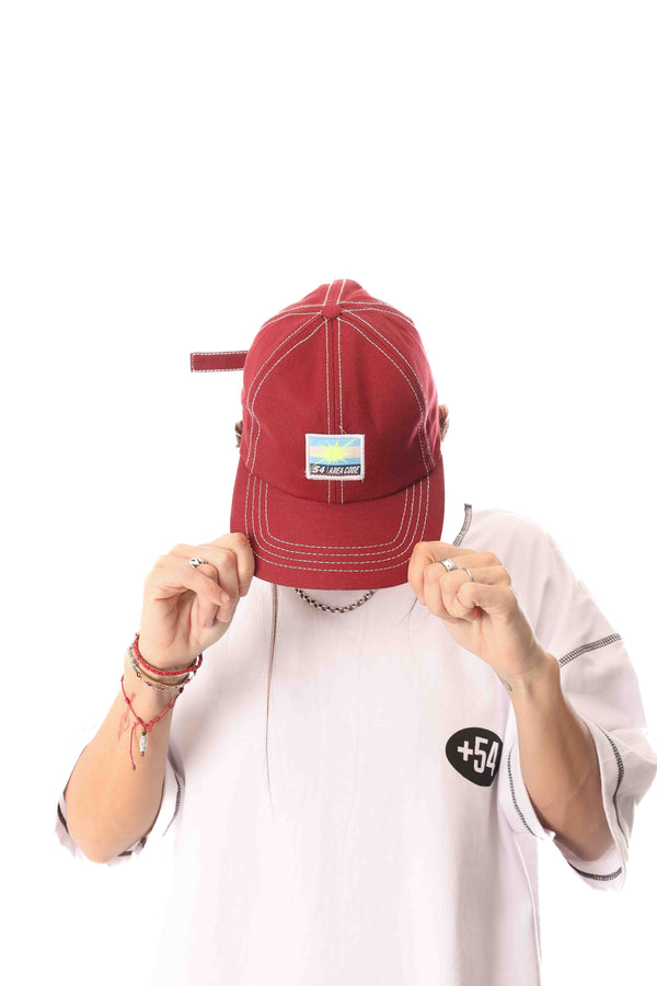 Gorra 54 Asfalto Bordo