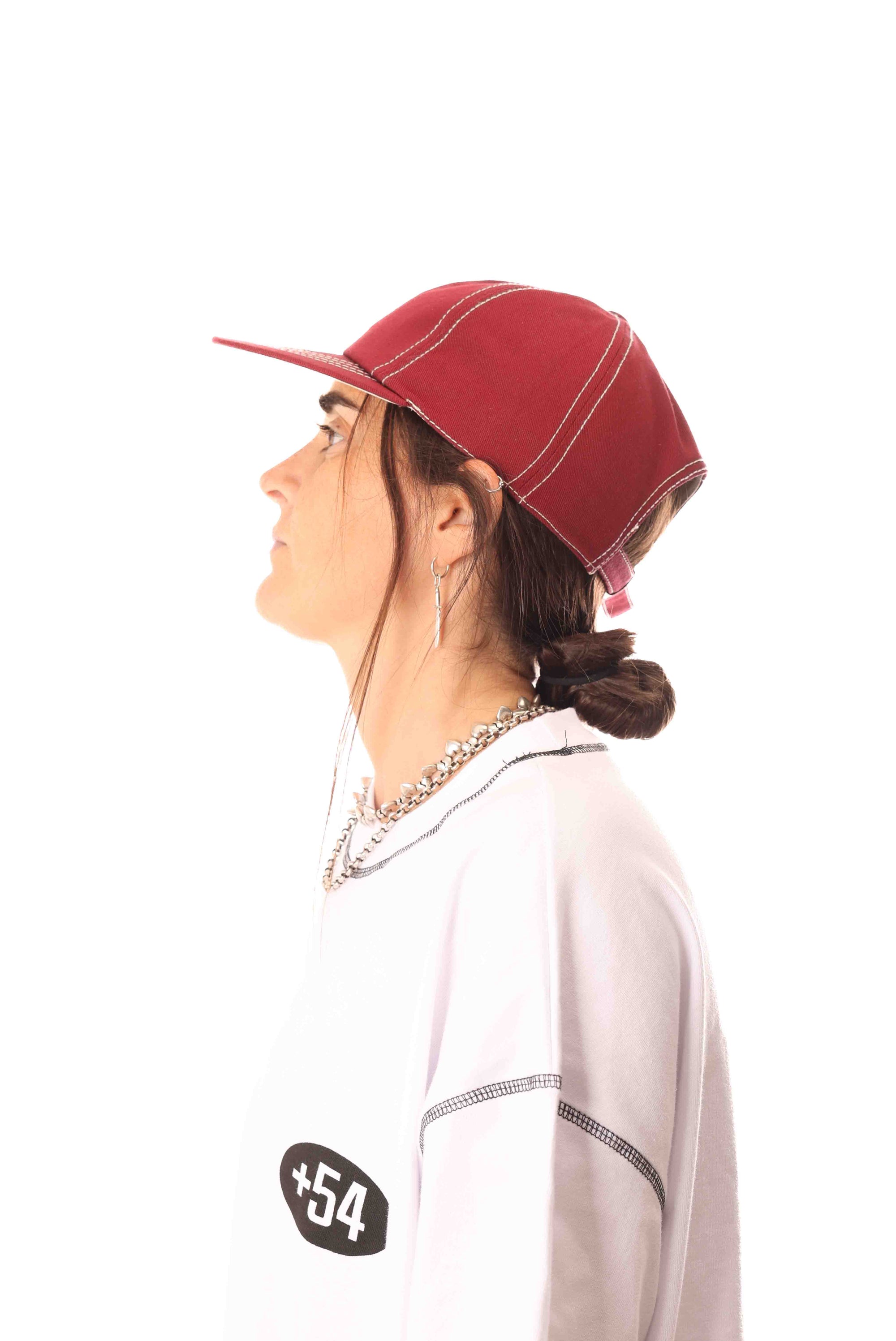 Gorra 54 Asfalto Bordo