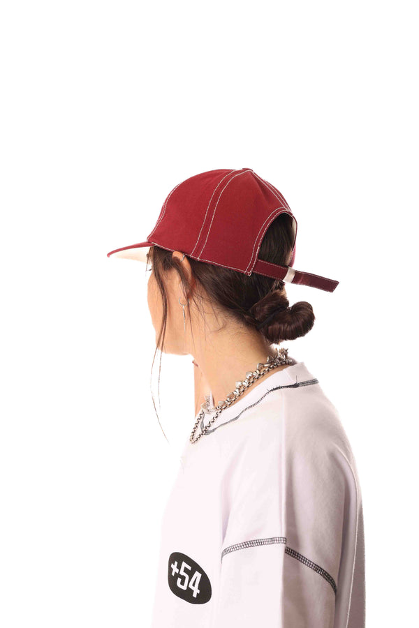 Gorra 54 Asfalto Bordo