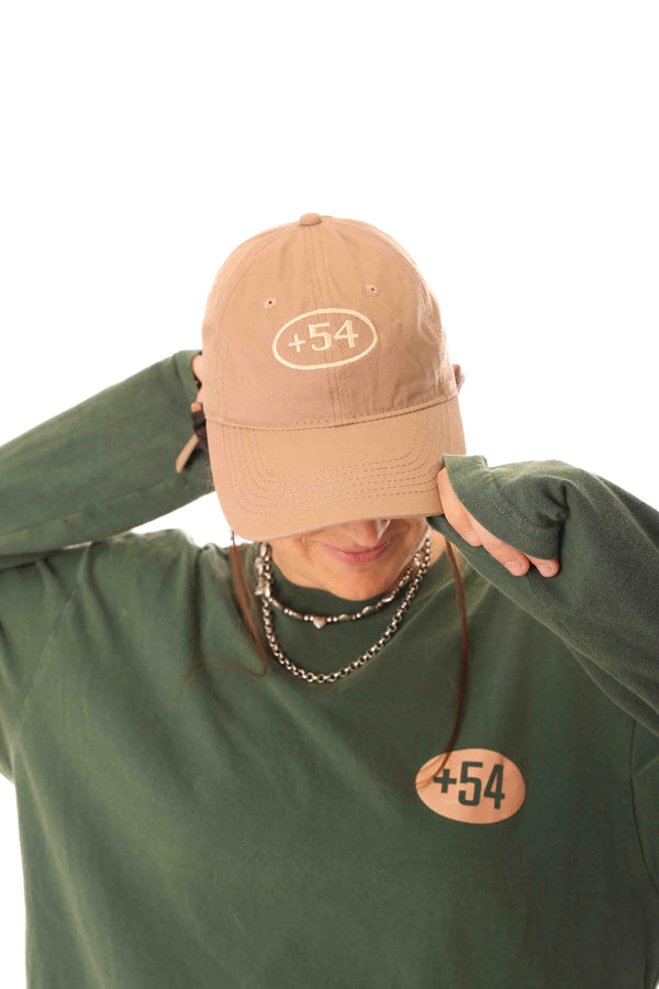 Gorra Gabardina +54 Beige