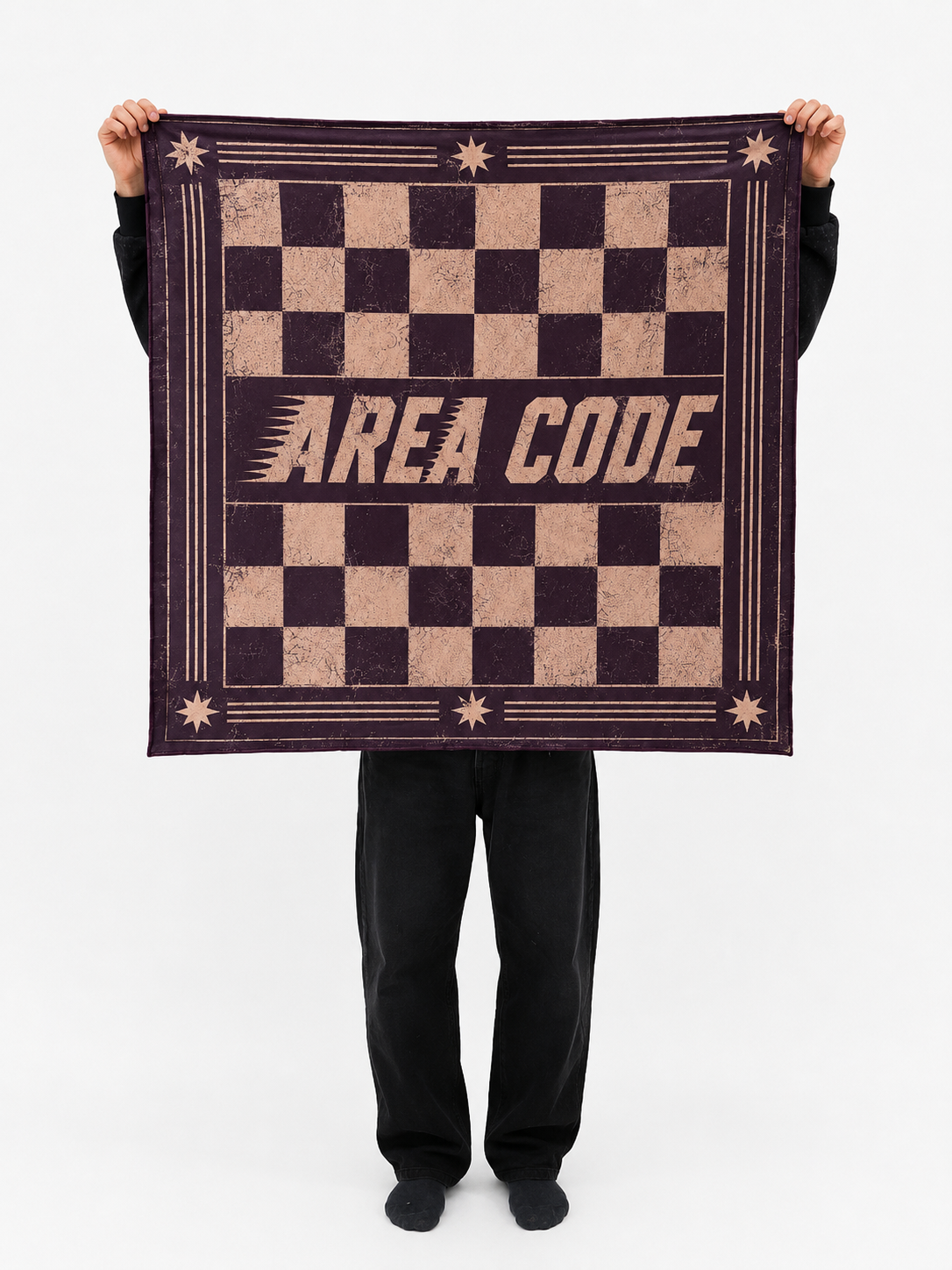 Pañuelo Area Code damero