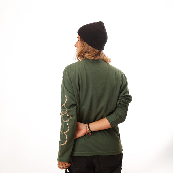Remera Acid Laureles Verde