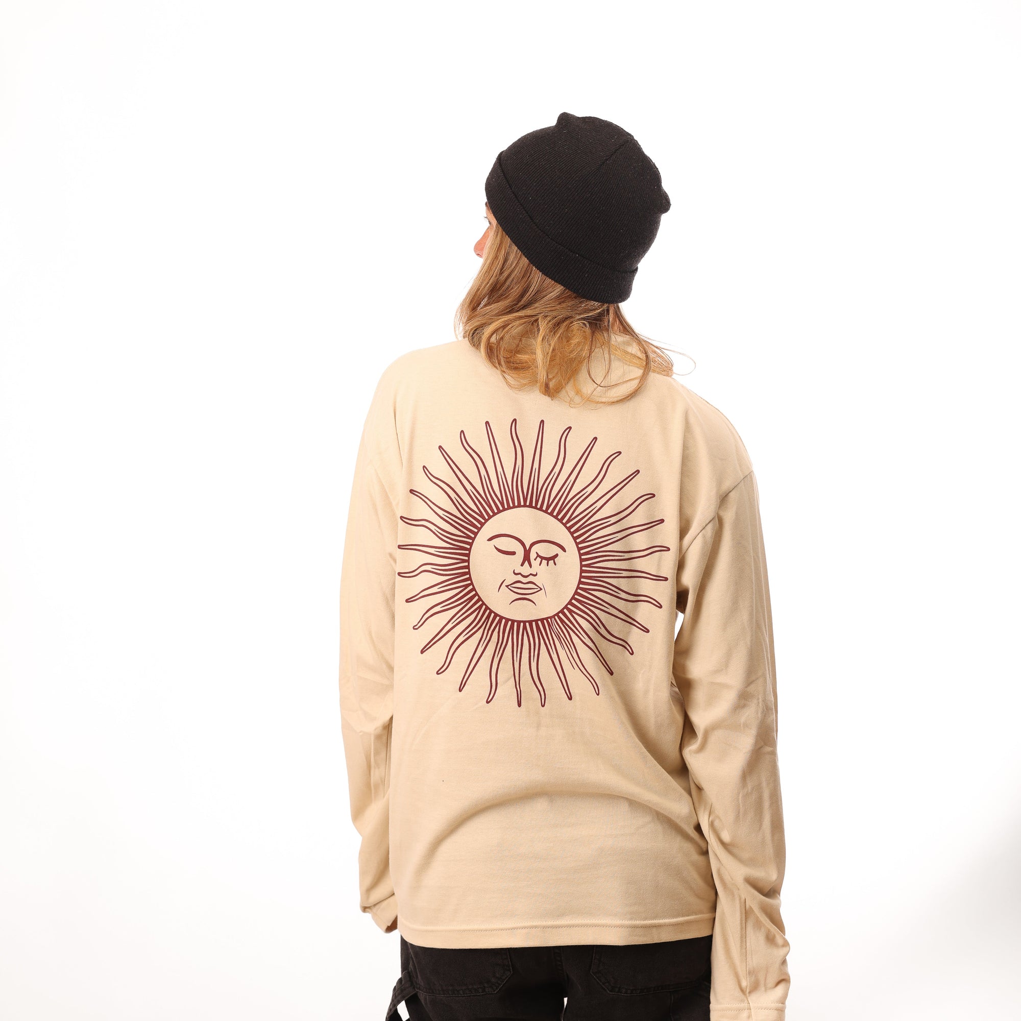 Remera Beige Sol