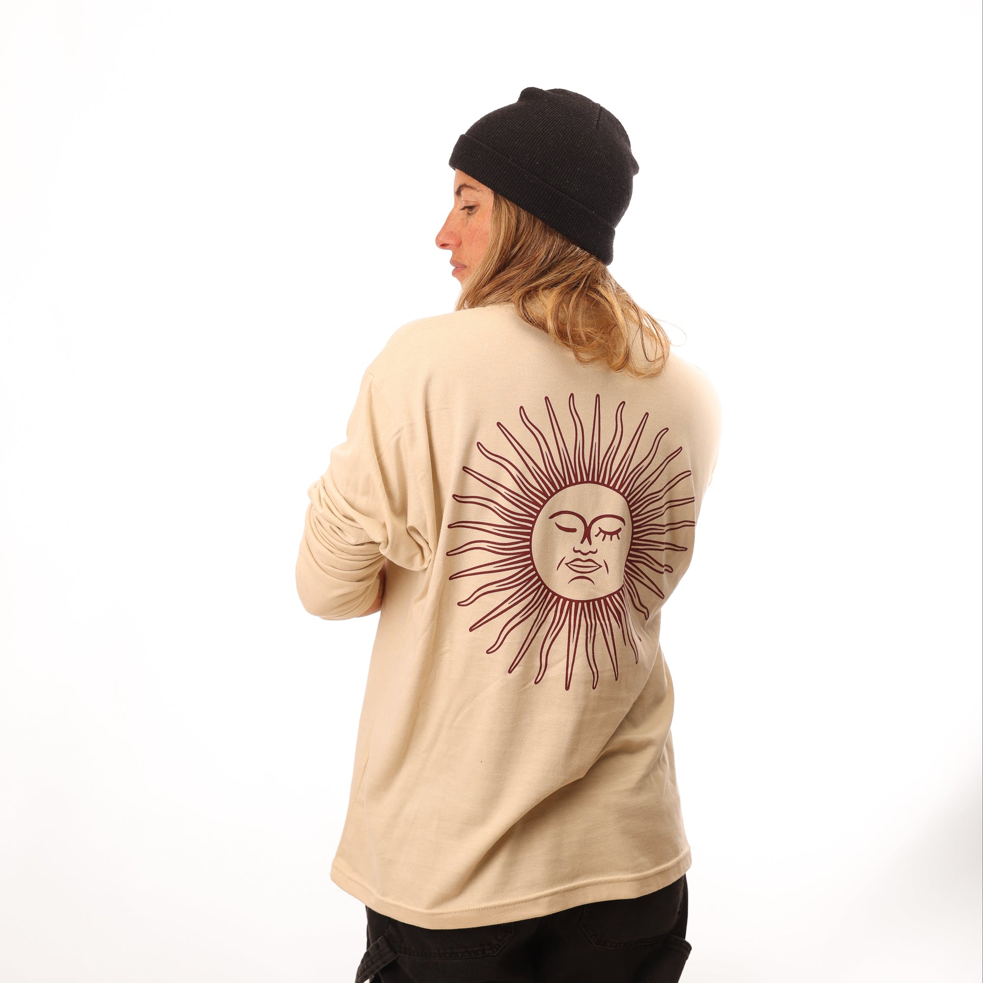 Remera Beige Sol