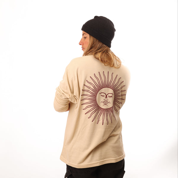 Remera Beige Sol