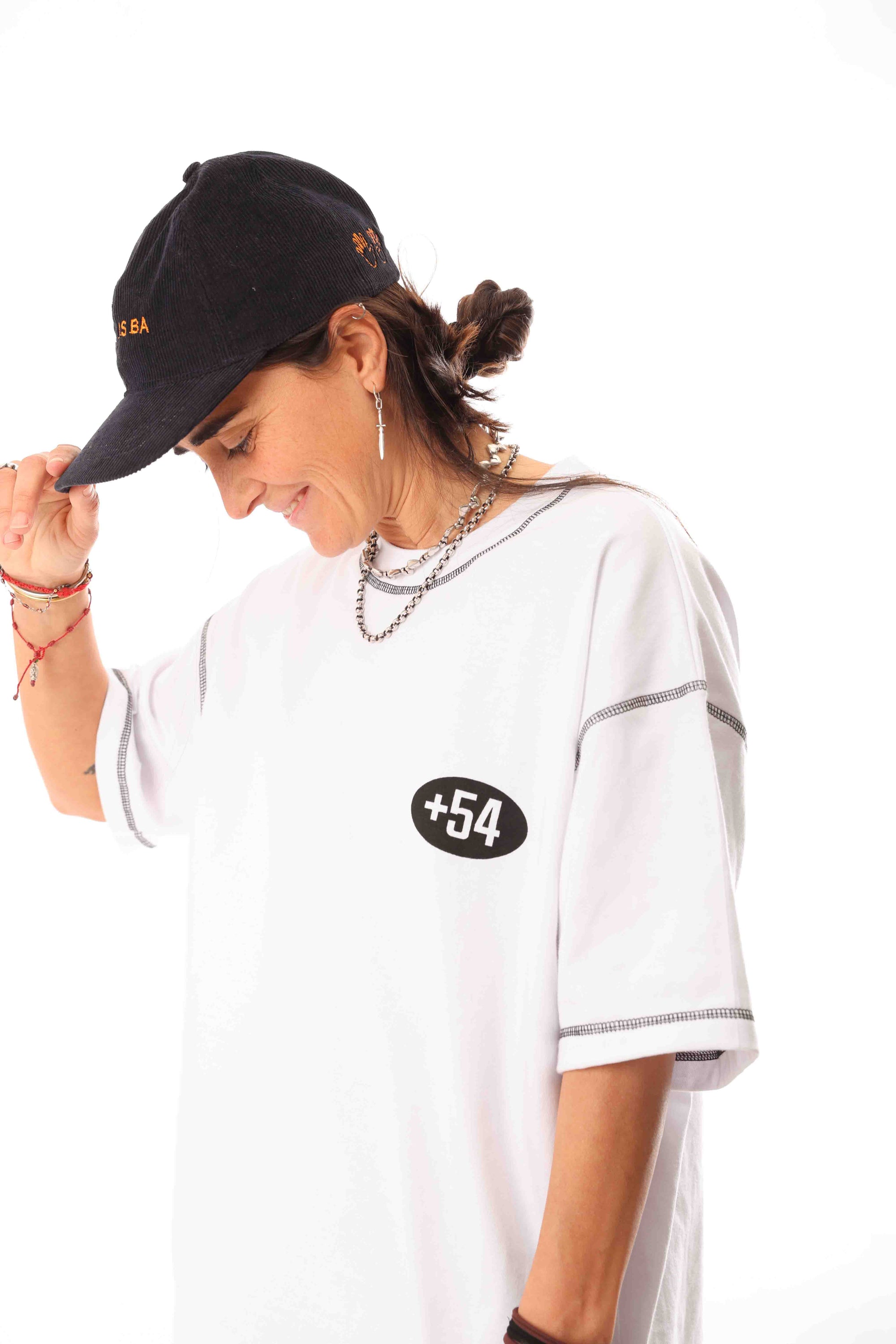 Remera +54 Blanca