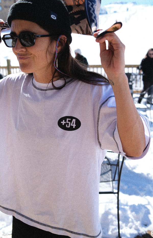 Remera +54 Blanca
