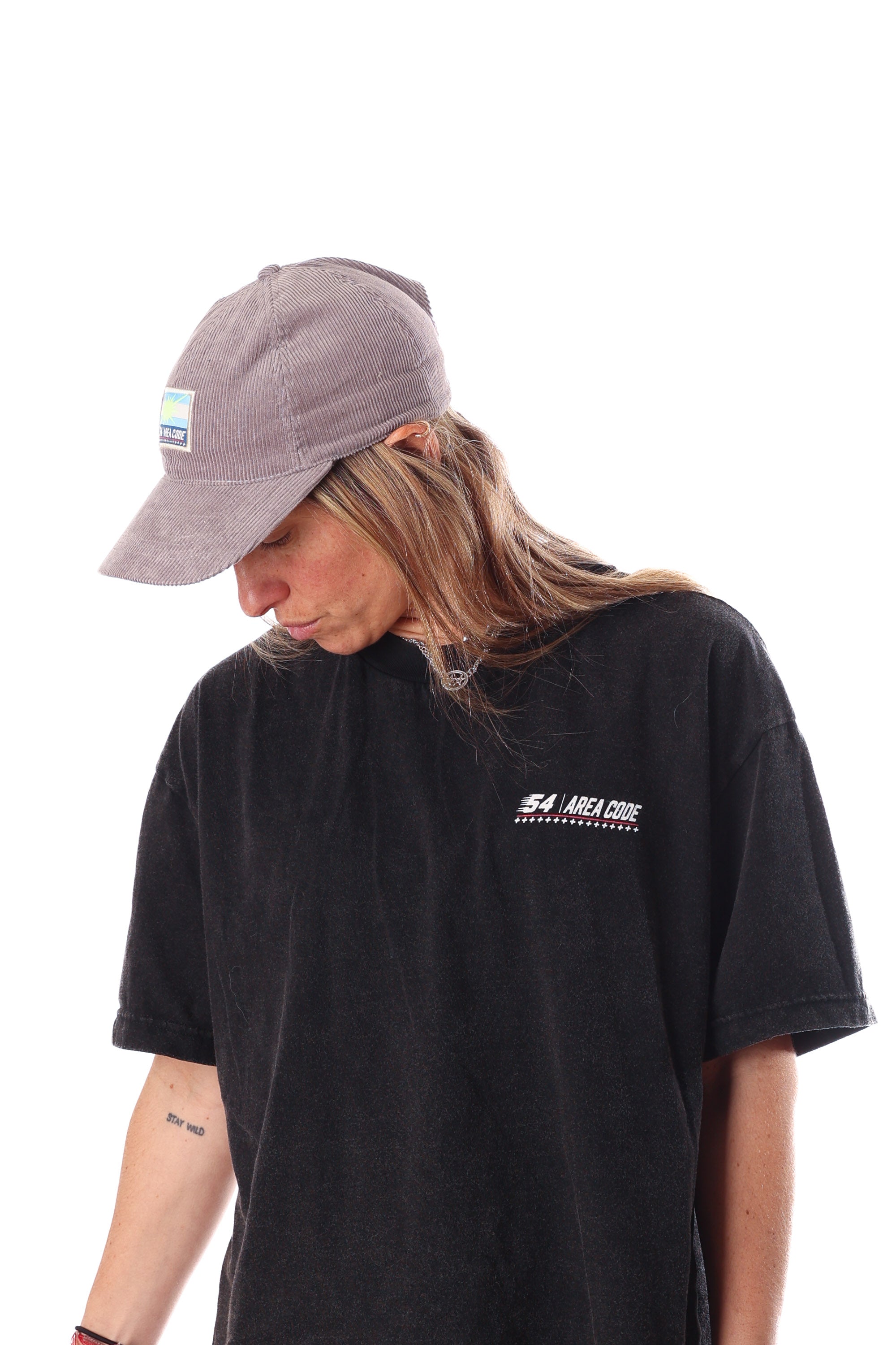 Gorra Corderoy 54 Asfalto Gris