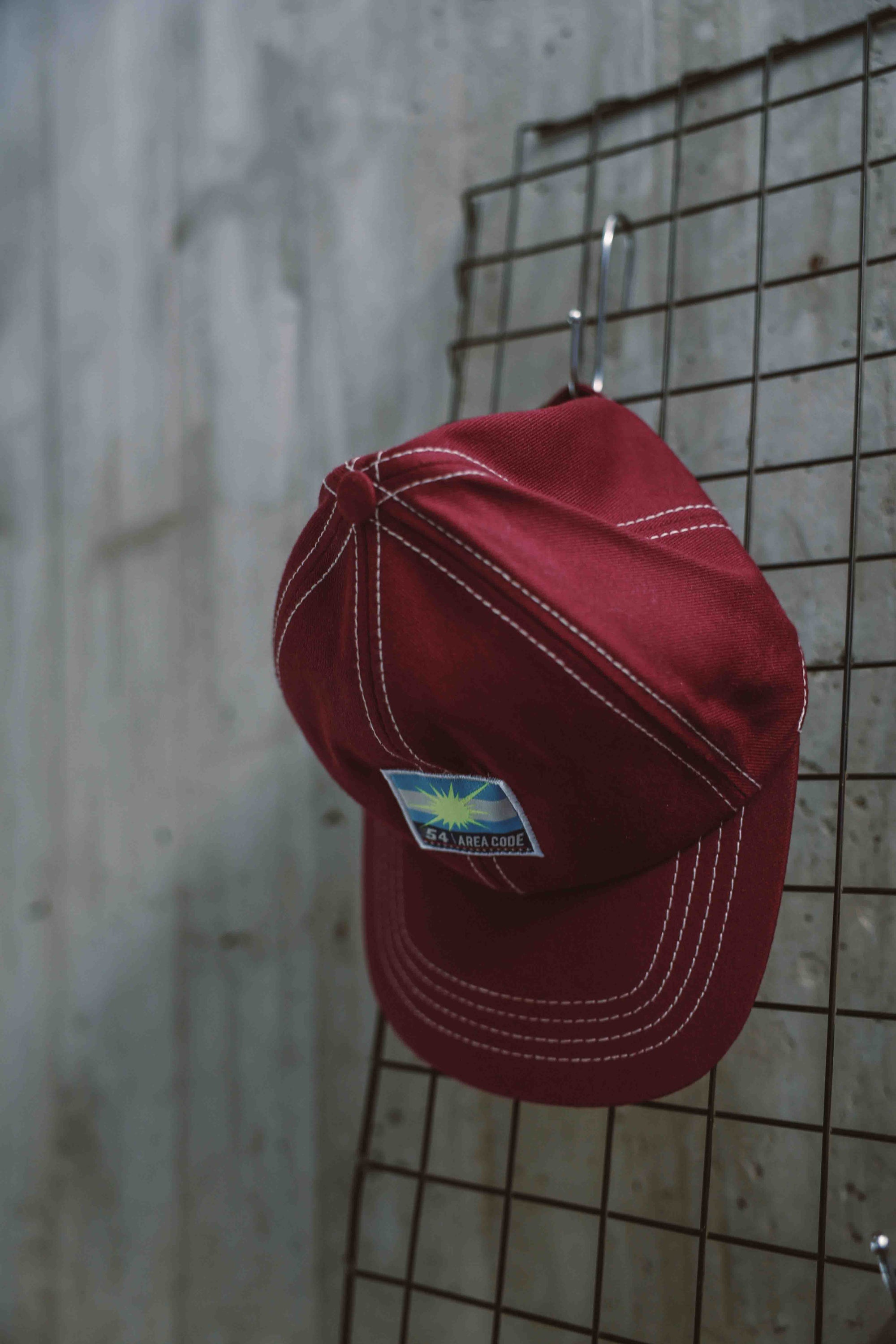 Gorra 54 Asfalto Bordo